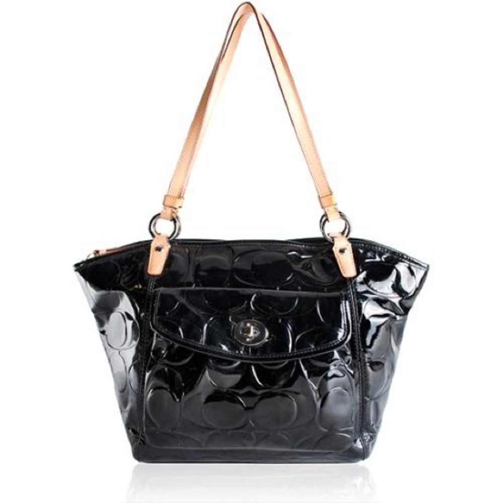 Coach Embossed Tote